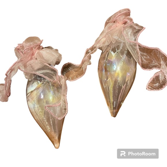 Set of Pink & White Christmas Tree Decorations 🌸🎄 - Picture 8 of 10